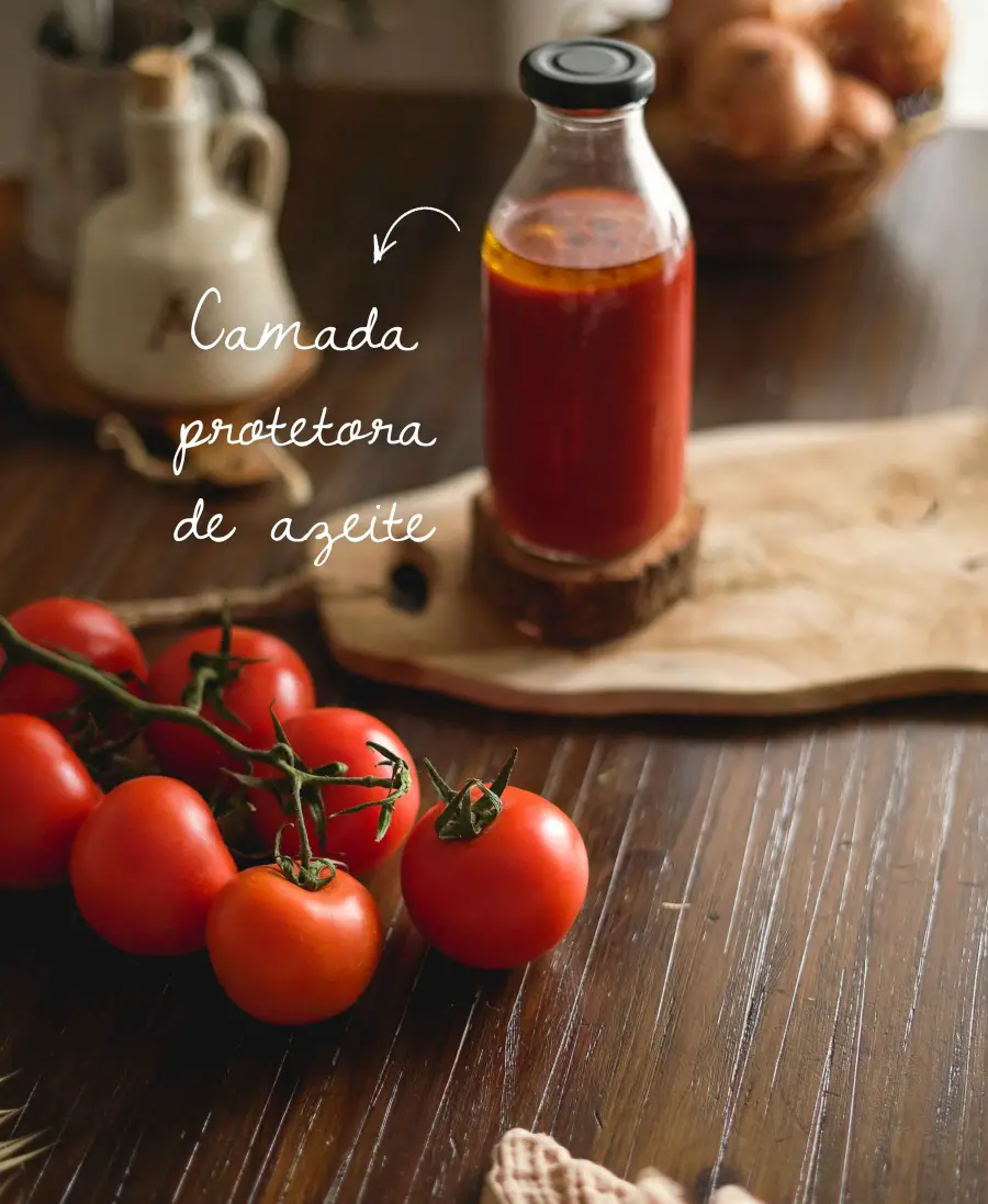 Conservar polpa de tomate