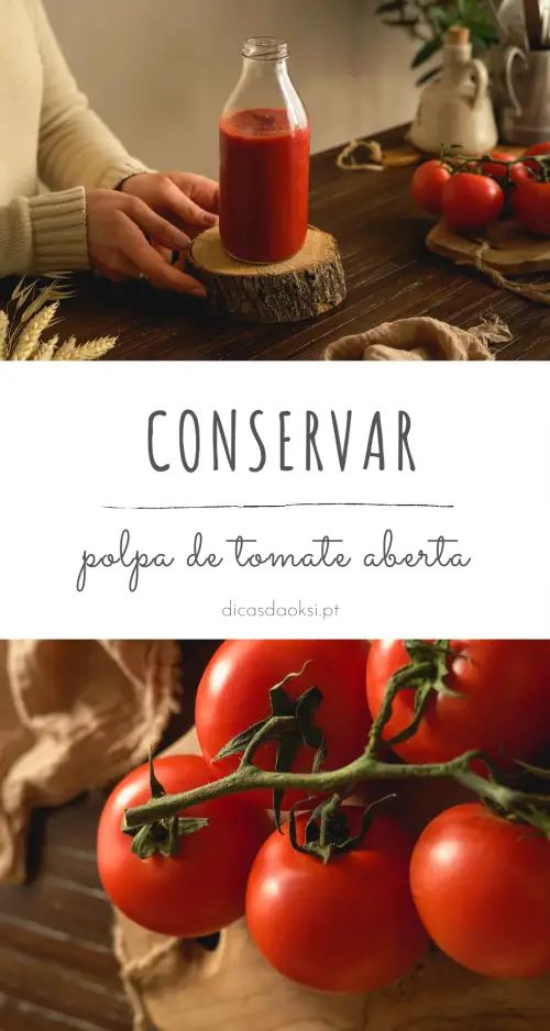 Conservar polpa de tomate pinterest