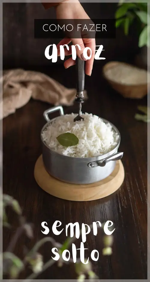 Como fazer arroz solto fácil Pinterest
